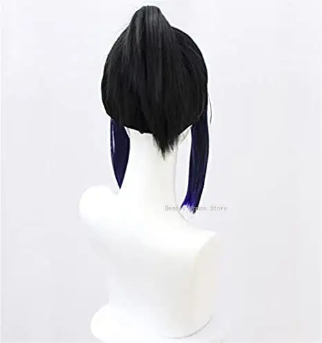 Demon Slayer Kochou Shinobu Wig Heat Resistant Hair Cosplay Costume Wig