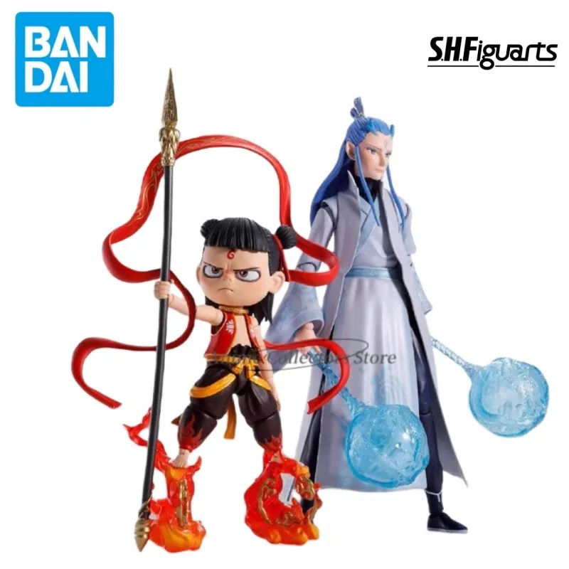 

Bandai S.H.Figuarts Nezha: Рождение ребенка демона, с орнаментом модели персонажа аниме «Молода Незаша, Ao Bing» и «Красный мальчик»