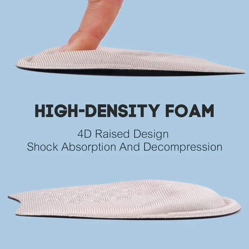 Forefoot Pads for Women Man Foot Pads Half Insoles for Shoes Non-slip Sole Cushion Pain Relief Care Shoe Size Reducer Inserts