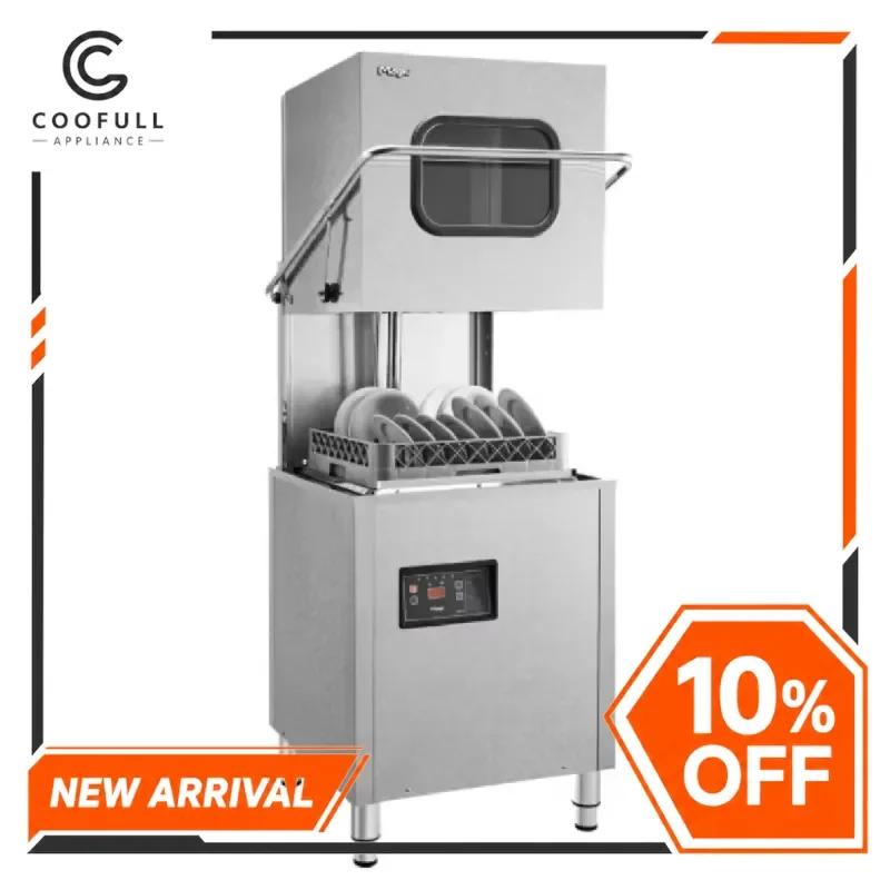 Commercial Stainless Steel Dishwasher Automatic Uncover Dish Washing Machine for Small Restaurant Hotel Kitchen CE Certified