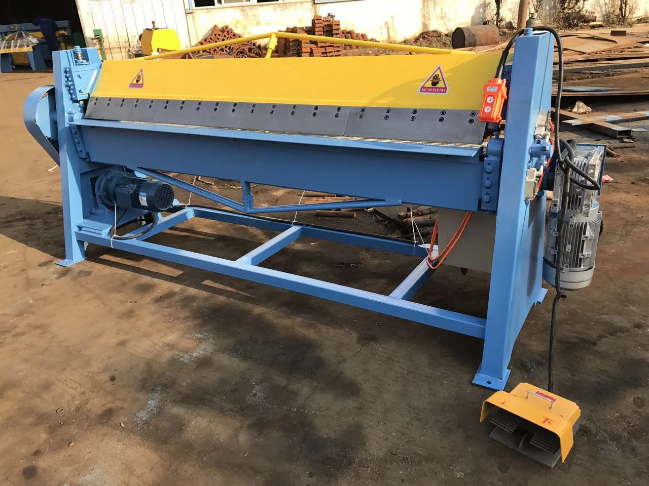 Square Hvac Duct Sheet Metal Bending Machine Electric Folding Machine for Metal Plate