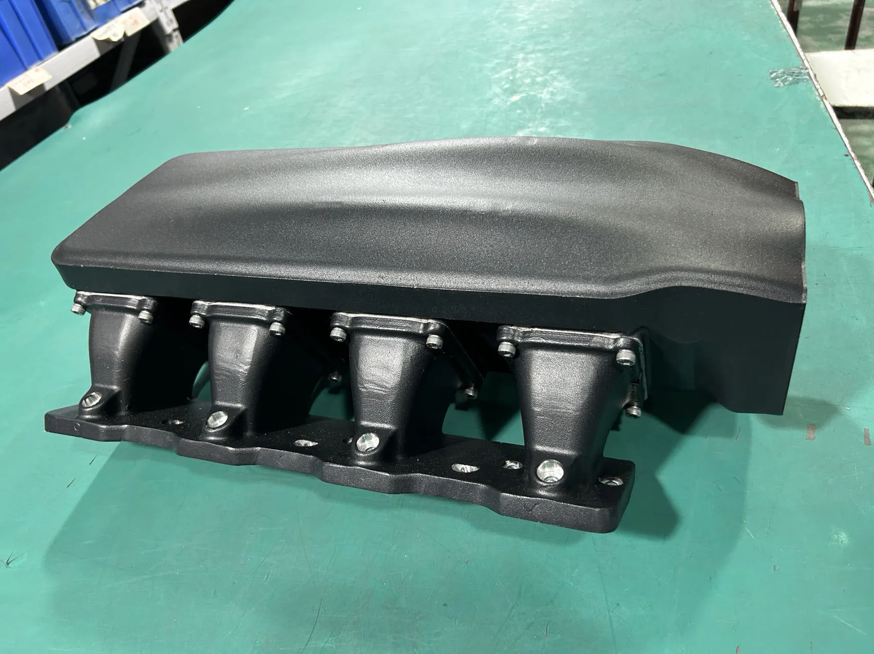 BK-3711 Cast LS1/LS2/LS6 bolted Intake Manifold 102mm with fuel rail kit