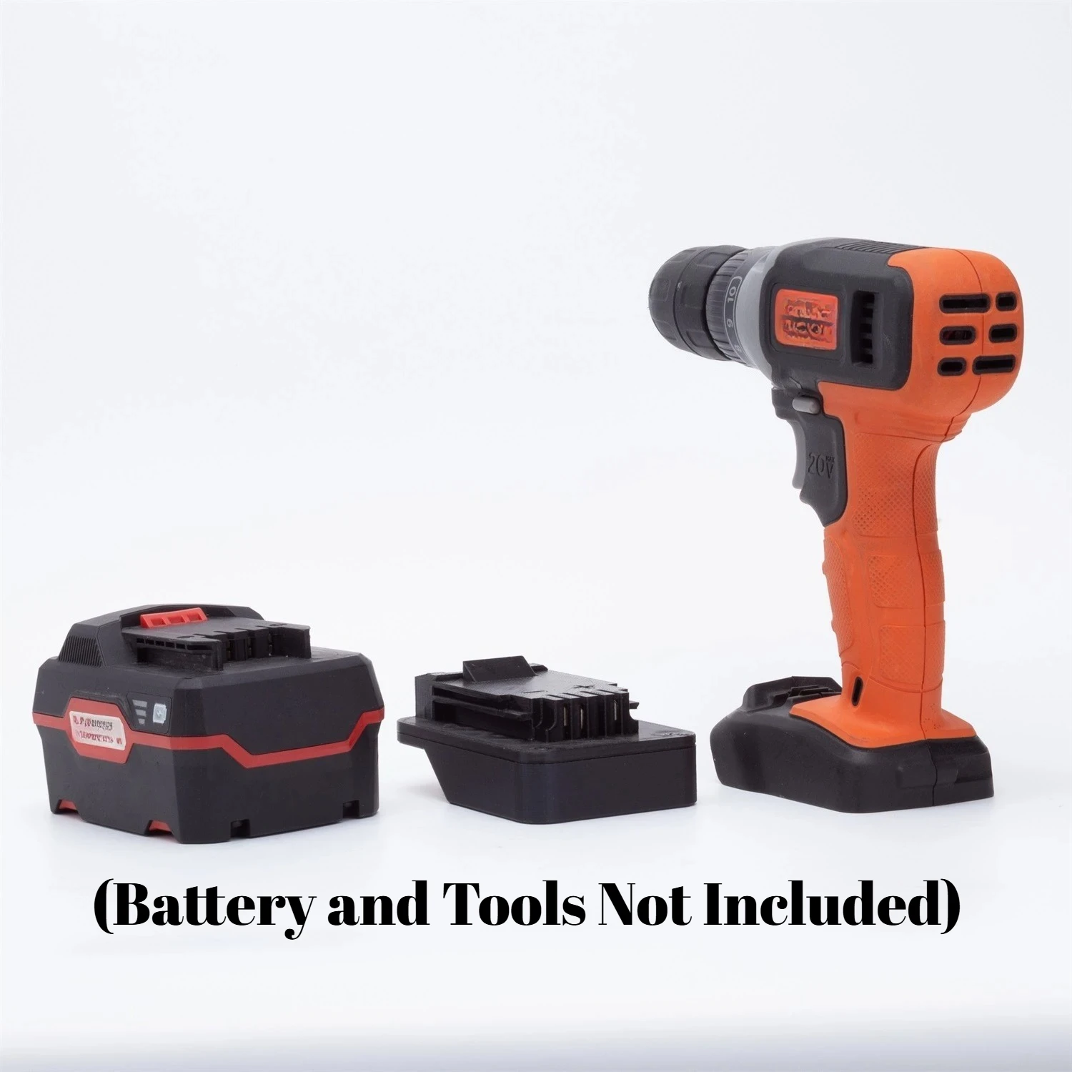 

Converter Adapter For Parkside X 20V TEAM Battery - to Black Deckr 20v Cordless Tool Adapter (Battery and Tools Not Included)