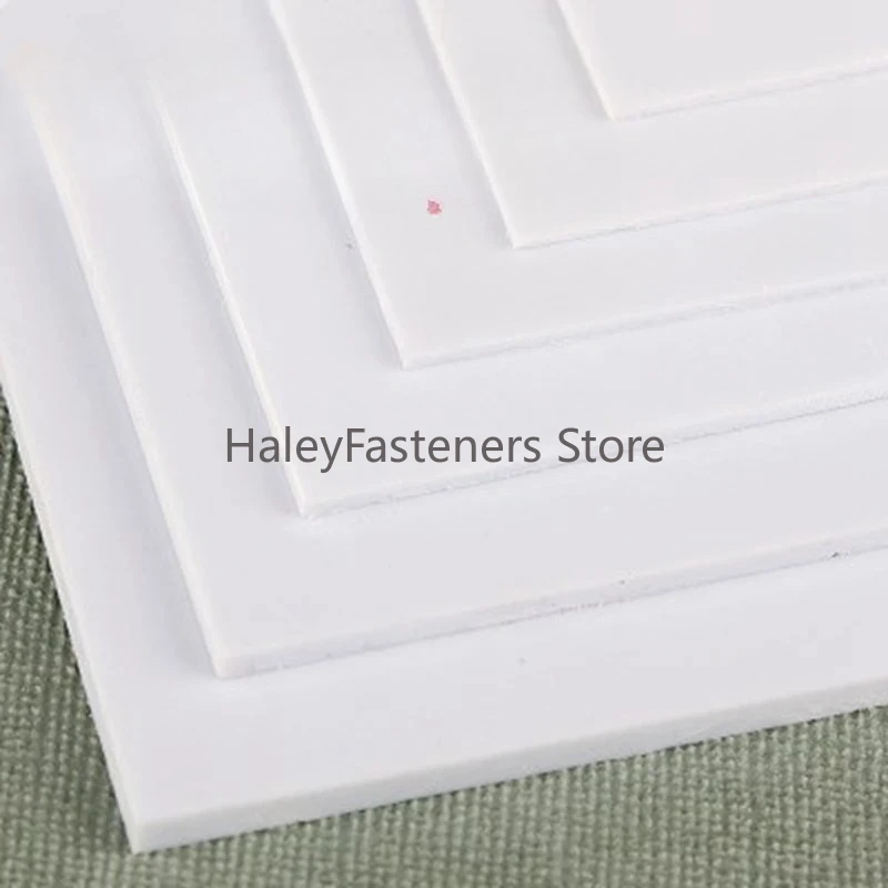 2mm to 10mm ABS Thickness 100mm 150mm 200mm long  ABS Styrene Sheets White NEW More proportion customized service