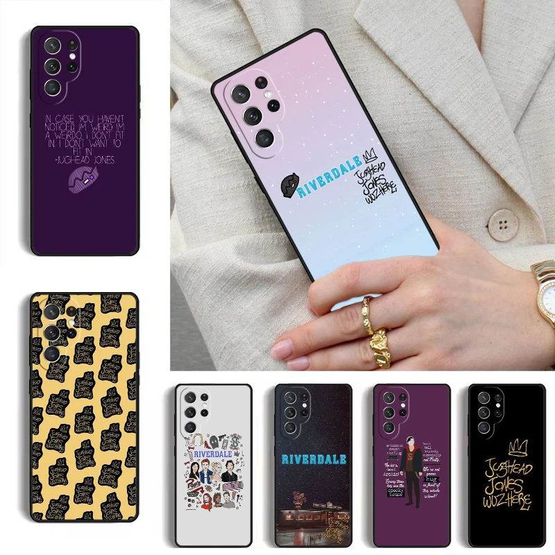 RIVERDALE JUGHEAD JONES WUZ HERE MOBILE Phone Case for Samsung Galaxy S26 S25 Ultra S24 S23 S22 S21 Plus Note 10 Bumper Cover