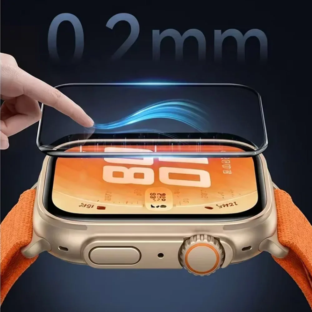 For Huawei Watch Fit5 / Fit5 Pro Curved Tempered Glass Screen Protector 1-5PCS 9H Anti-Scratch Full Coverage Watch Film