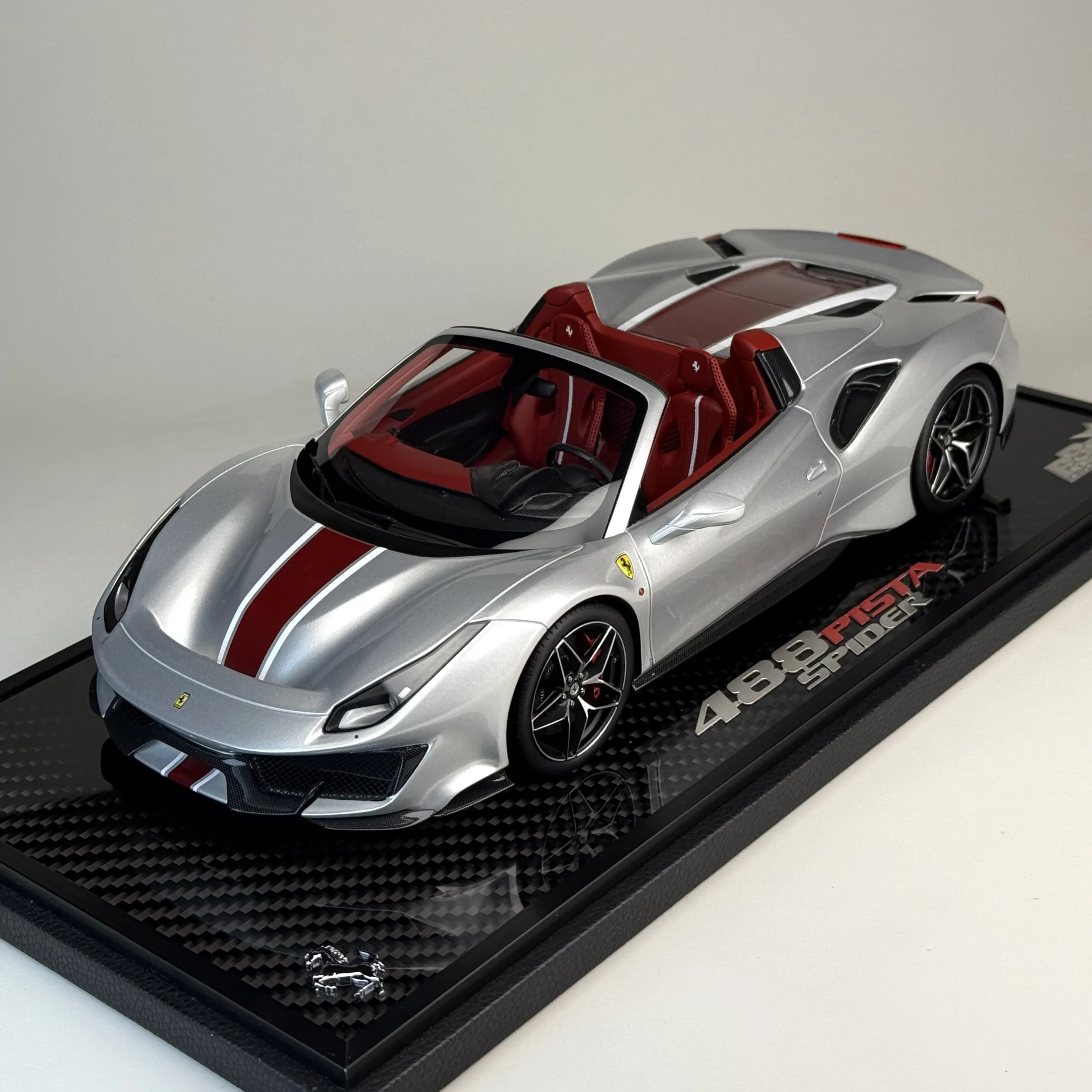 BBR 1:18 Scale Ferrari 488pista Limited Edition Resin Car Model