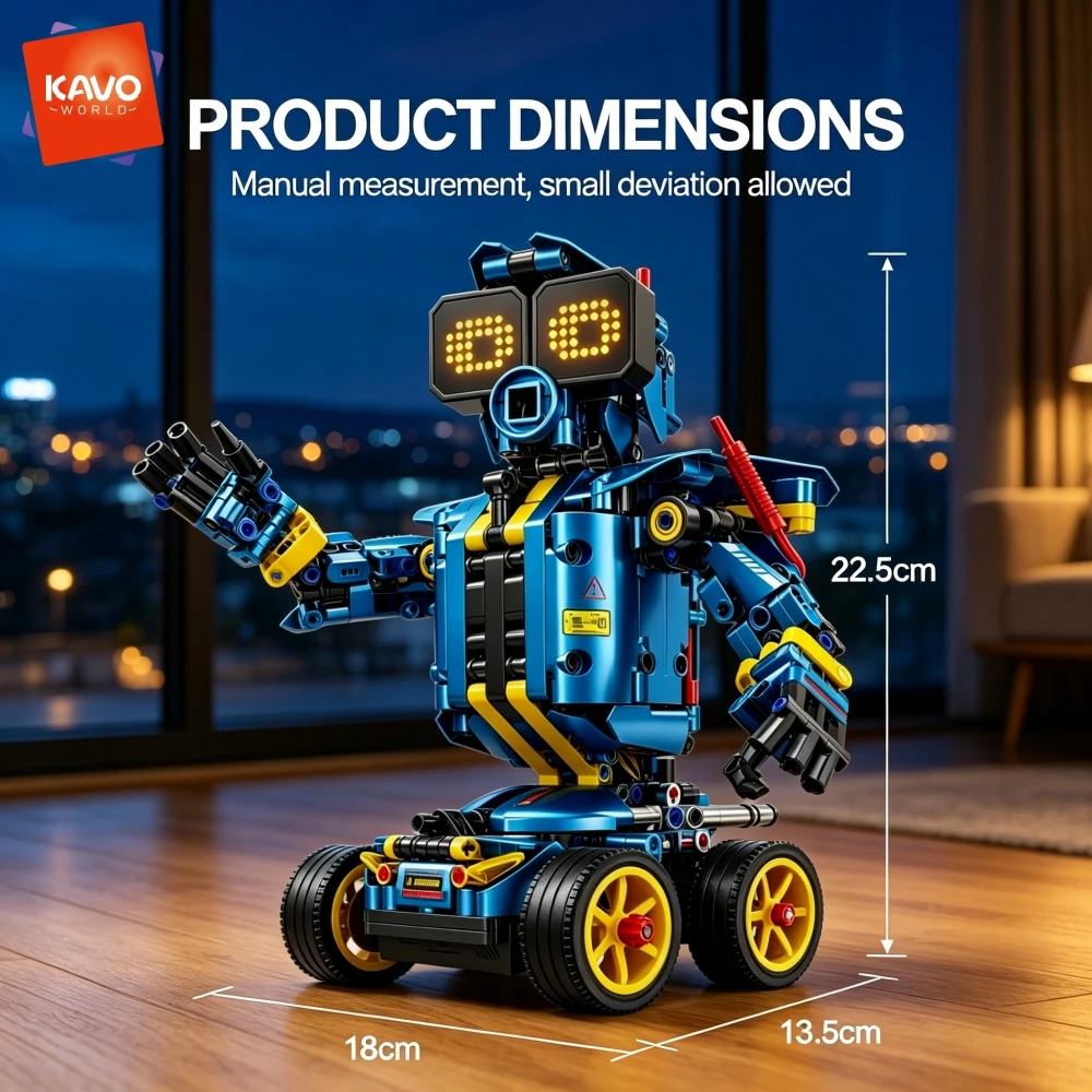 KAVOWORLD 22.5cm 6 en 1 Divert - Rc Hobby Desk reseña y precio