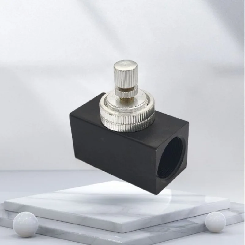 Pneumatic One-way Throttle Valve RE01/02, Cylinder Flow Speed Control Valve, Quick Exhaust Valve