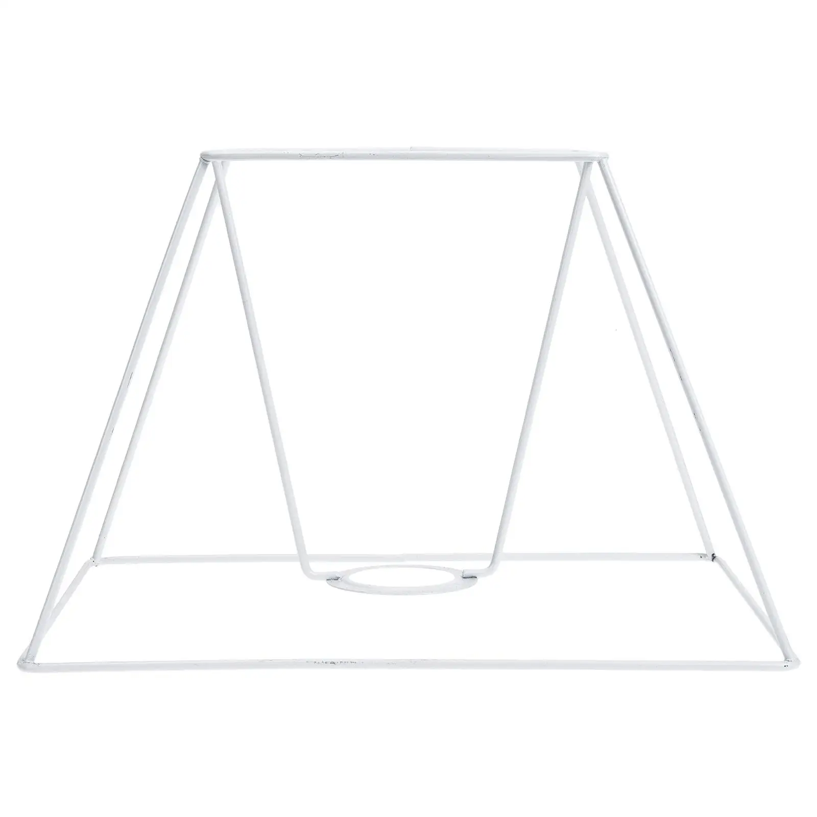 

Trapezoidal Table Lamp Stand Lampshade Iron Frame Tapered Brackets Holder Parts Hardware Wrought Shades for Floor Lamps DIY