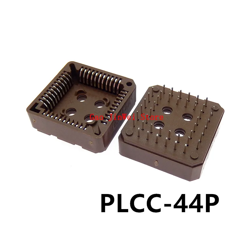 5PCS DIP PLCC SOCKET ADAPTER IC Block 32P 44P 52P 68P 84P PLCC32 PLCC44 PLCC52 PLCC68 PLCC84 32/44/52/68 Pin