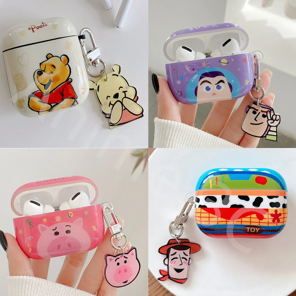 Custodia protettiva per cartoni animati Custodia per auricolare Bluetooth per AirPods 4th 1/2 3 Generation Pro3 2nd Silicone IMD Custodia per ricarica per cuffie