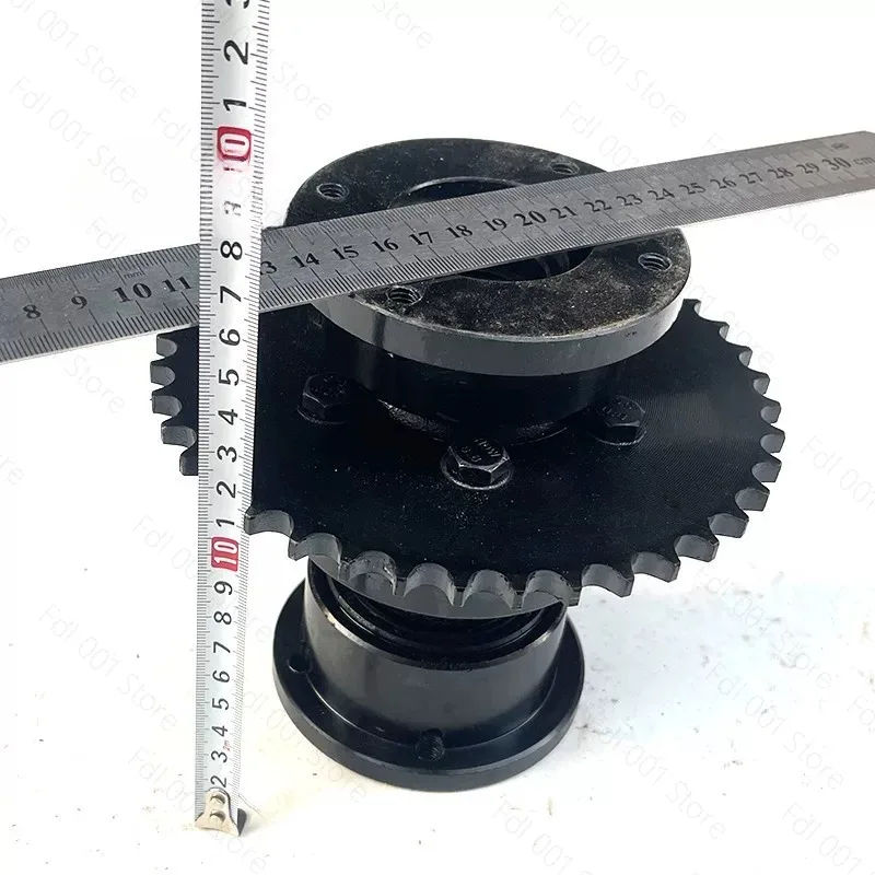 Homemade four-wheeled motorcycle kart ATV accessories modified rear axle differential chain wheel seat differential tooth bag
