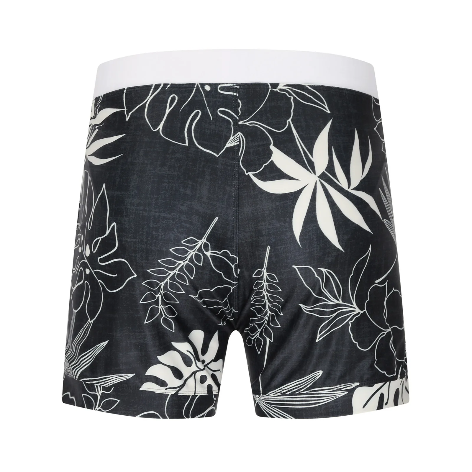 Zomer Mannen Strand Zwembroek Trekkoord Elastische Taille Badpak Shorts Man Plus Size Sneldrogend Badmode Shorts