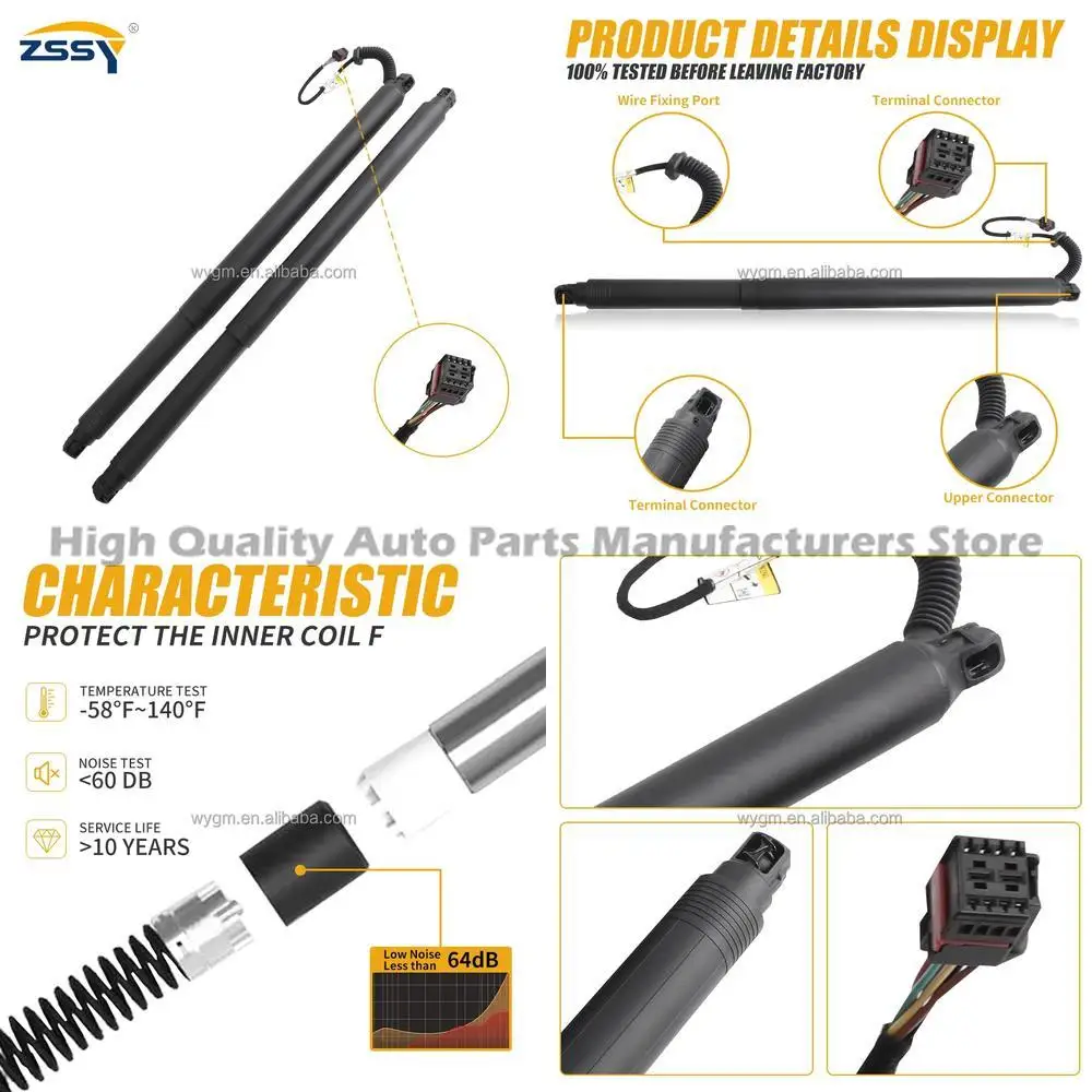 

1 pair For Power Liftgate Rear Tailgate Lift Electric Struts for HYUNDAI SANTA FE IV TM 2018 Left or Right 81831S1600 81841S1600