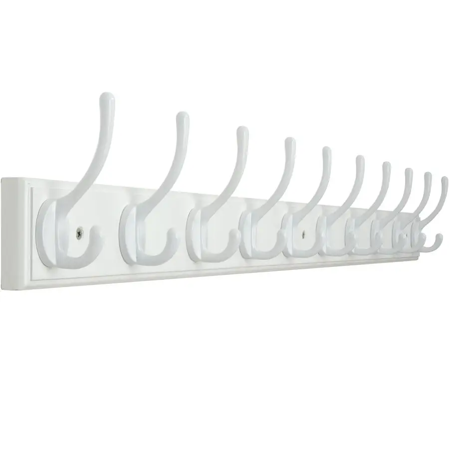 

Настенное крепление для вешалки, 10 крючков, длина 38 1 4, настенные крючки для одежды, бамбуковая вешалка для одежды, настенные крючки, крючки для курток для подвешивания Coa