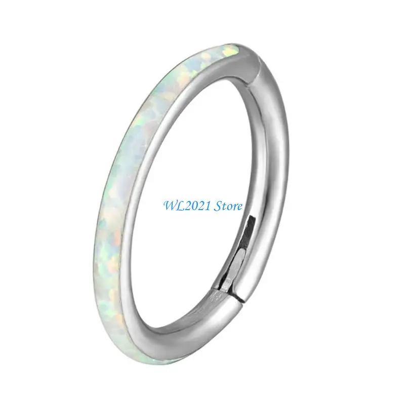 G5GC شخصية مستديرة الشكل الأنف هوب مجوهرات الفولاذ المقاوم للصدأ الأنف مجوهرات فريدة من نوعها #5