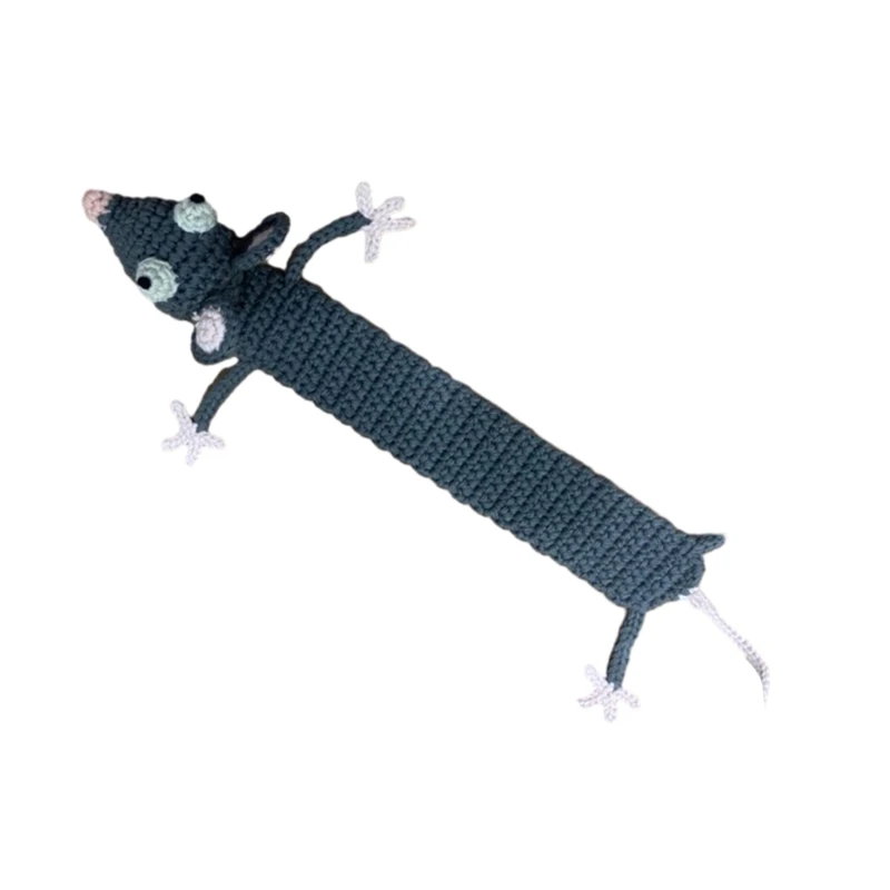 漫画の動物のブックマークかぎ針編みの動物のブックマーク読書用の素敵なブックマークプレゼントクリスマスストッキングブックマークギフト