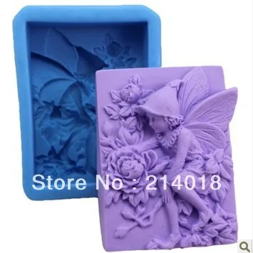 

Manual Handmade Soap Mold Cake Decoration, Aroma Stone Moulds, Angel Modelling, 3D Silicone Rubber, Candle Mold, No.:SO-007