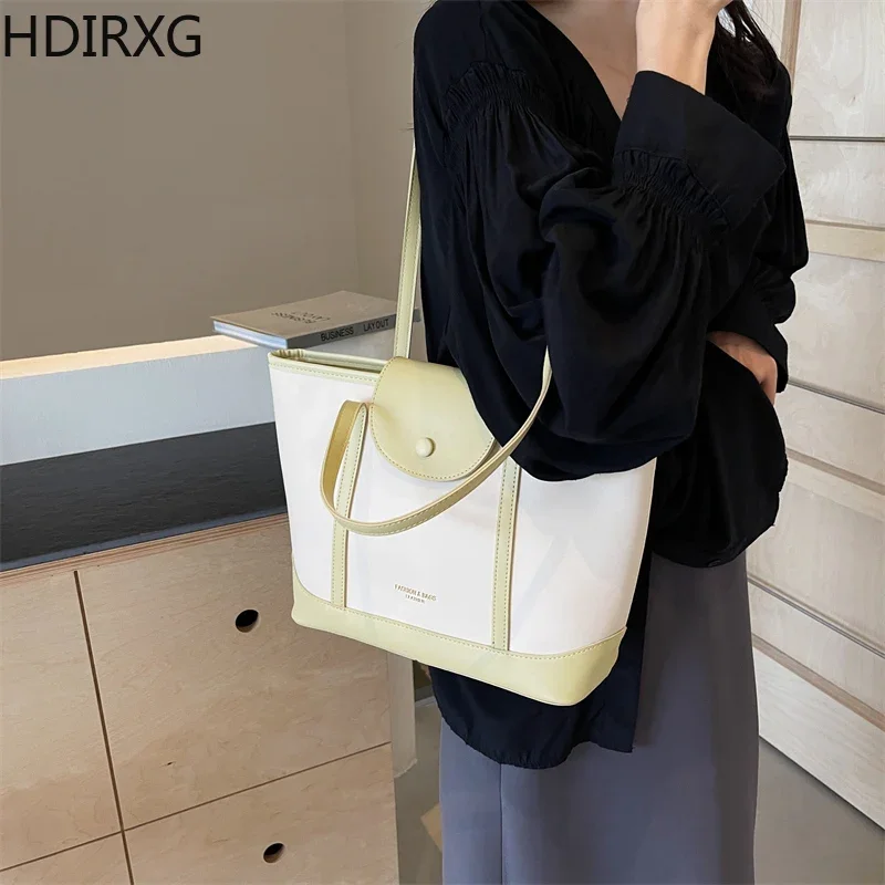 Women's Tote Bags Casual Woman Handbag Simple Student's Large Capacity Classic Shoulder Shopping Top-Handle Bag New Arrival