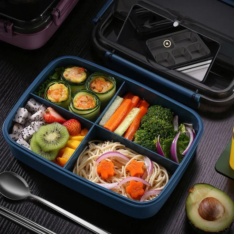 1Pcs Lunch Box With…