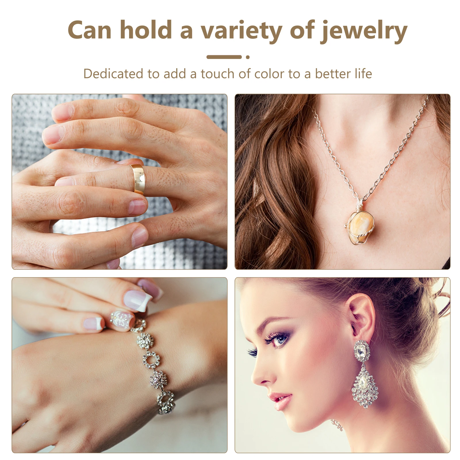 

6pcs Durable Wooden Gift Unpainted Storage Case Craft For Home Decor Jewelry Organizer Sturdy Long Lasting Use Diy