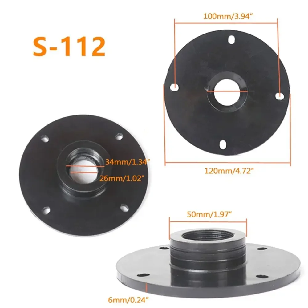 Picture 6: 1Pcs ABS Tweeter Horn Converter 38-26mm 50-26mm Stable Reliable Performance Treble Speaker Drive Head Adapter