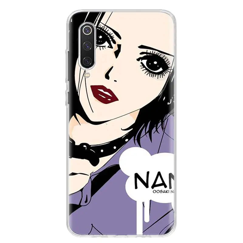 NaNa Osaki Anime Phone Case For Xiaomi Poco X6 X5 X4 X3 Nfc F6 F5 Pro F4 Gt F3 F2 F1 M5S M4 M3 5G Fundas Soft Shell For Xiaomi P