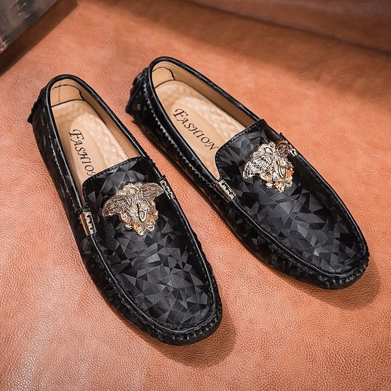 original shoes brand man loafers heren casual business man drivers loafers office slip on shoes for man luxury flats gentleman