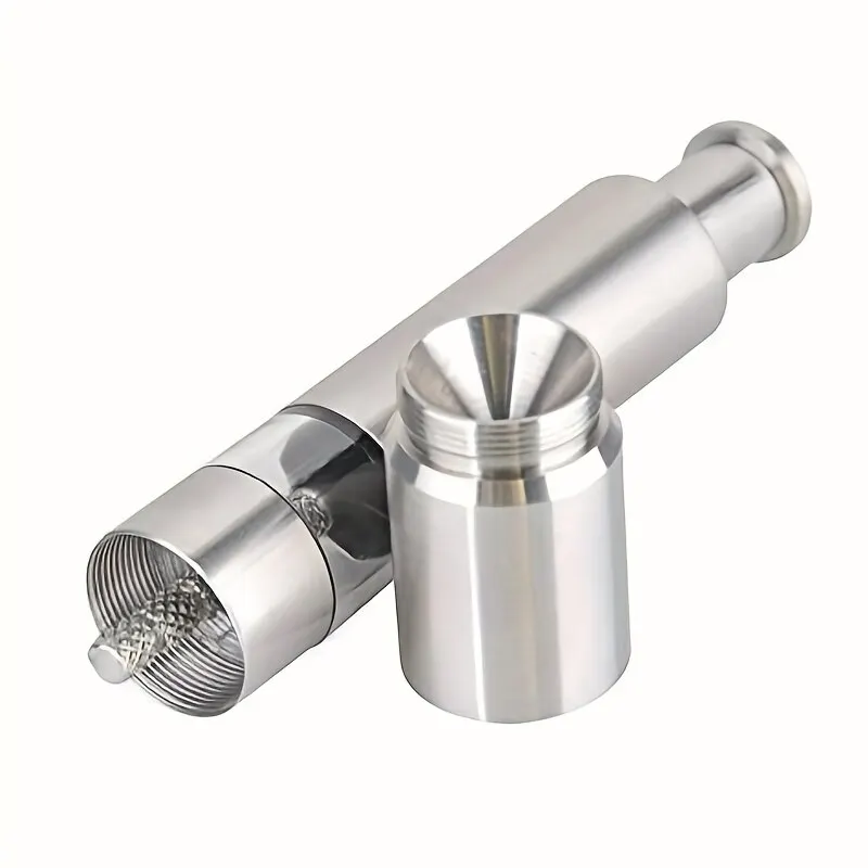 Pepper Grinder,Household Sea Salt Ginder, Creative Stainless Steel Spice Grinder,Manual Sea Salt Mill