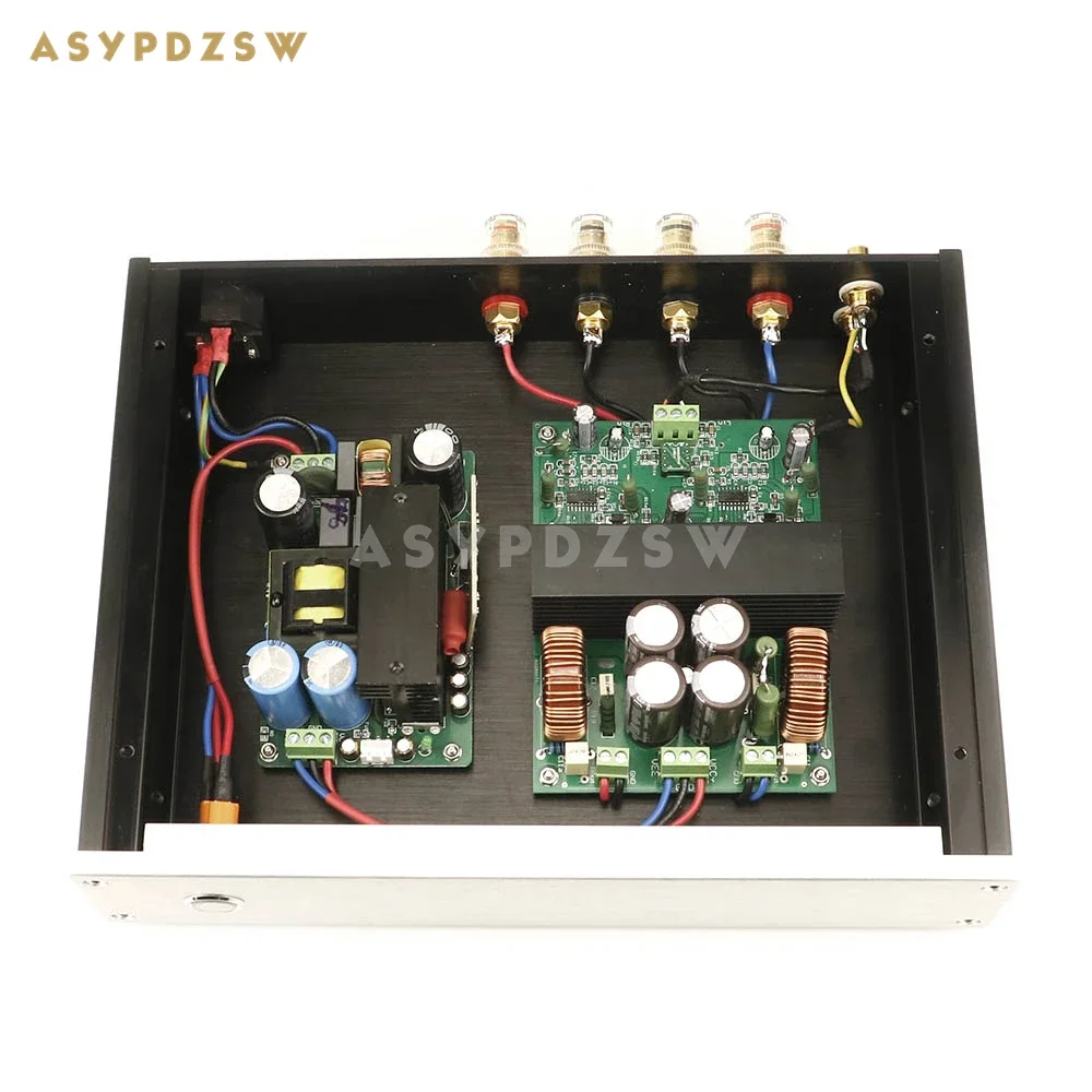 400 واط + 400 واط ستيريو IRS2092 + IRFB5615 فئة D مكبر كهربائي رقمي نقي التيار المتناوب 230 فولت المدخلات
