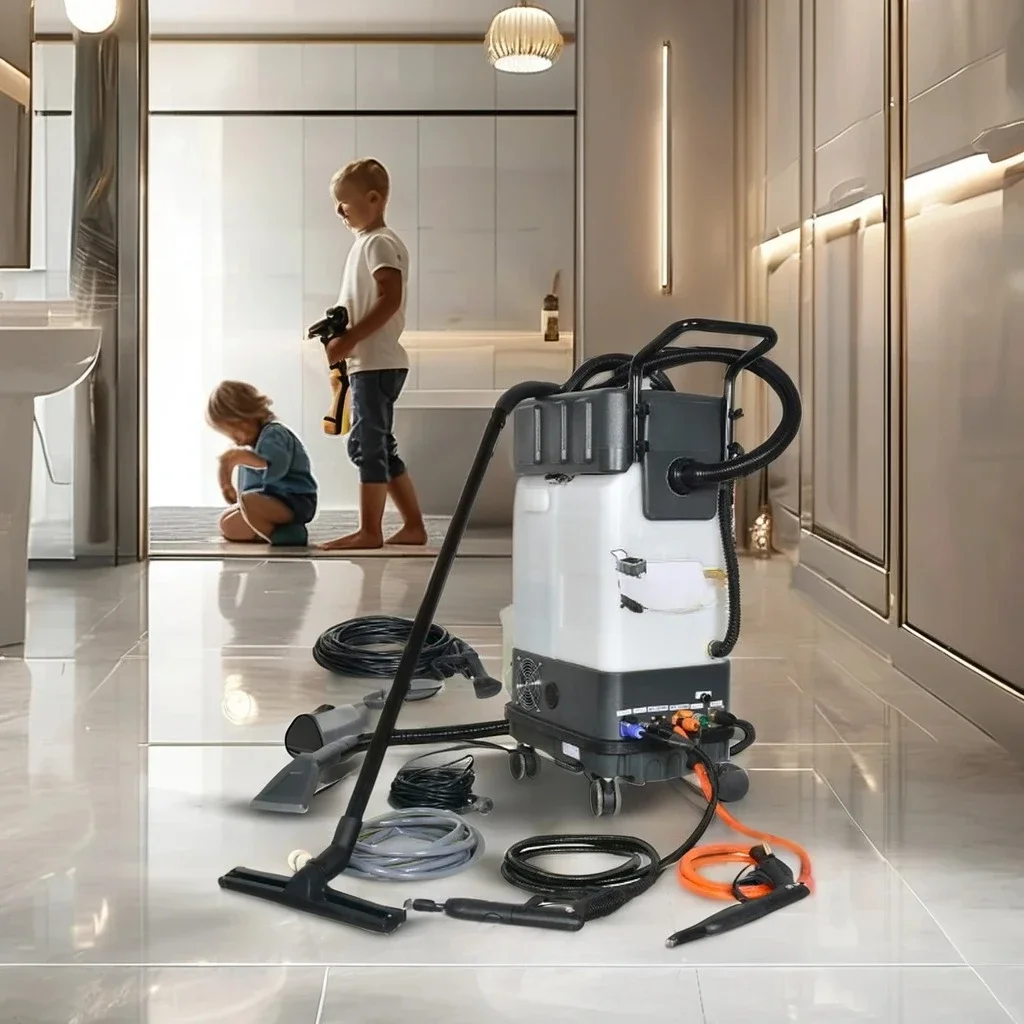 Restaurant Cleaning Equipment E-24SG High-Pressure Bathroom Cleaning Machine High-Efficient Filter Toilet Cleaning Machine