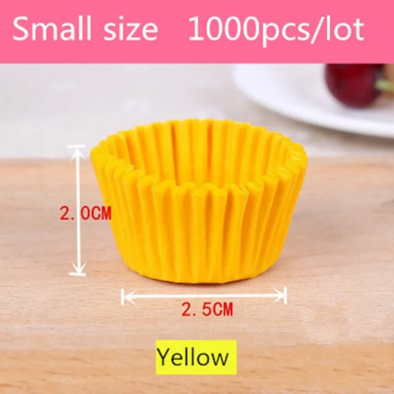 New Arrival 100pcs Paper Cake Cup Cupcake Liners Dessert Baking Cupcake Mold Muffin Cases Cake Tools
