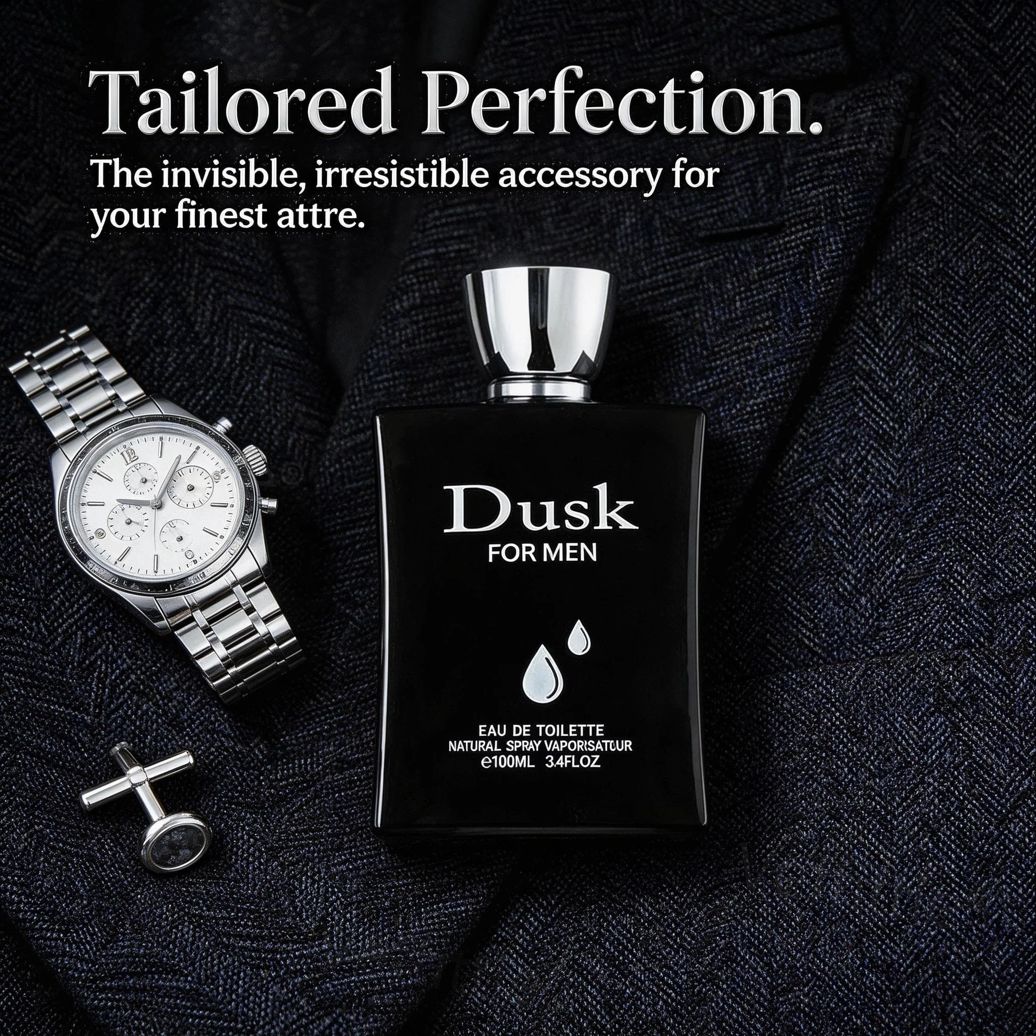 

Luxury Masculine Calm Men Toilette, Long Lasting Premium Fragrance, Gifting Occasions, Luxury Lifestyle, Elegant Present Blend
