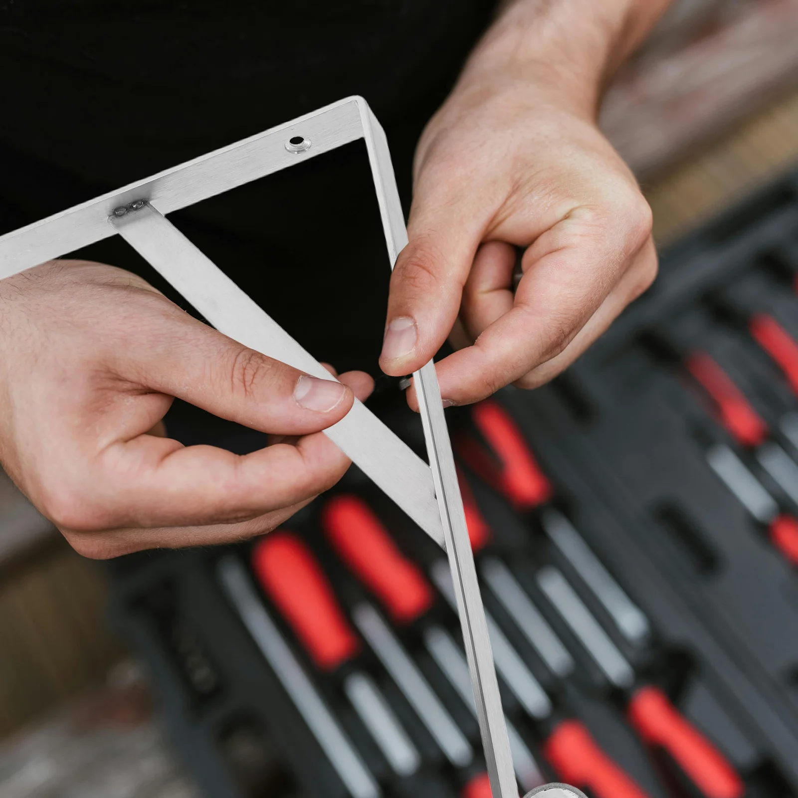 الفولاذ المقاوم للصدأ خزانة قضيب قوس الثقيلة الحائط شماعات الملابس دعم الثلاثي الرف السكك الحديدية للحمام