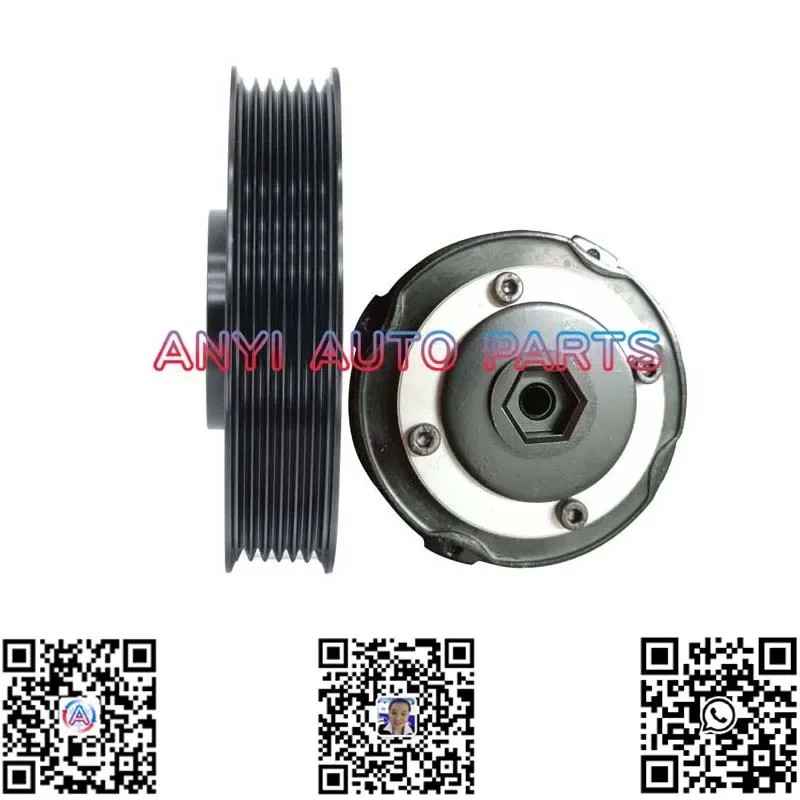 

CA846 CLUTCH ASSEMBLY DVE16 DVE13 DVE12 6PK 124-130MM for kia Rio Hyundai accent 12 -17 CO 20765C