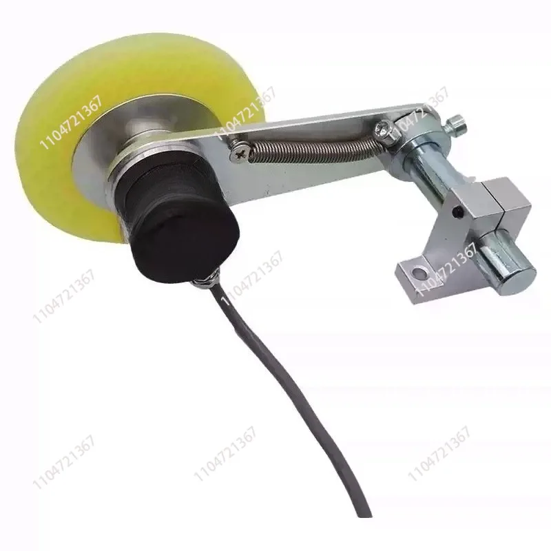Outer size 200mm 200ppr Wear-resistant silicone wheels rotary encoder for measuring 1pcs