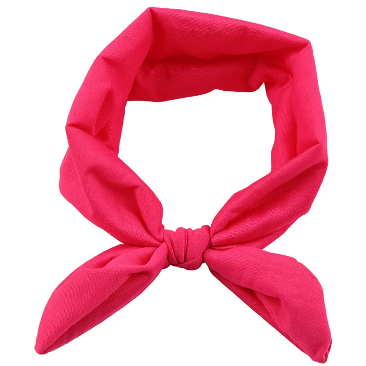 Candy Color Infant Headband Knot Tie Headwrap Cute Kids Hairband Turban Stretchy Baby Girls Hair Accessories Photo Prop