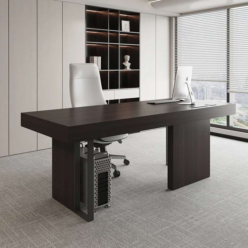Wide Study Office Computer Desks Organizer Laptop Gaming Home Executive Desk Reading Art Biurka Komputerowe Modern Furniture