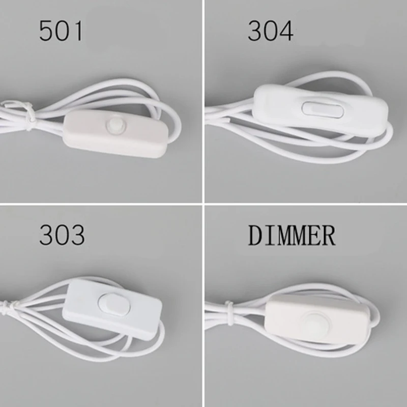 5 V DC 2 Pin 1,5 m USB 303/304/501/Dimmer-Schalter/Verlängerungskabel-Anschluss, LED-Nachtlicht, Pflanzenlicht, Tischventilator F2
