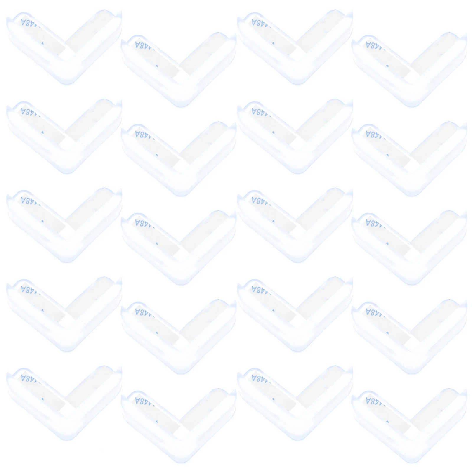 20 قطعة سيليكون الأثاث ركن الحرس الوفير يغطي الجدول حافة حماة مثلث الشكل المضادة للتصادم قبعات السلامة