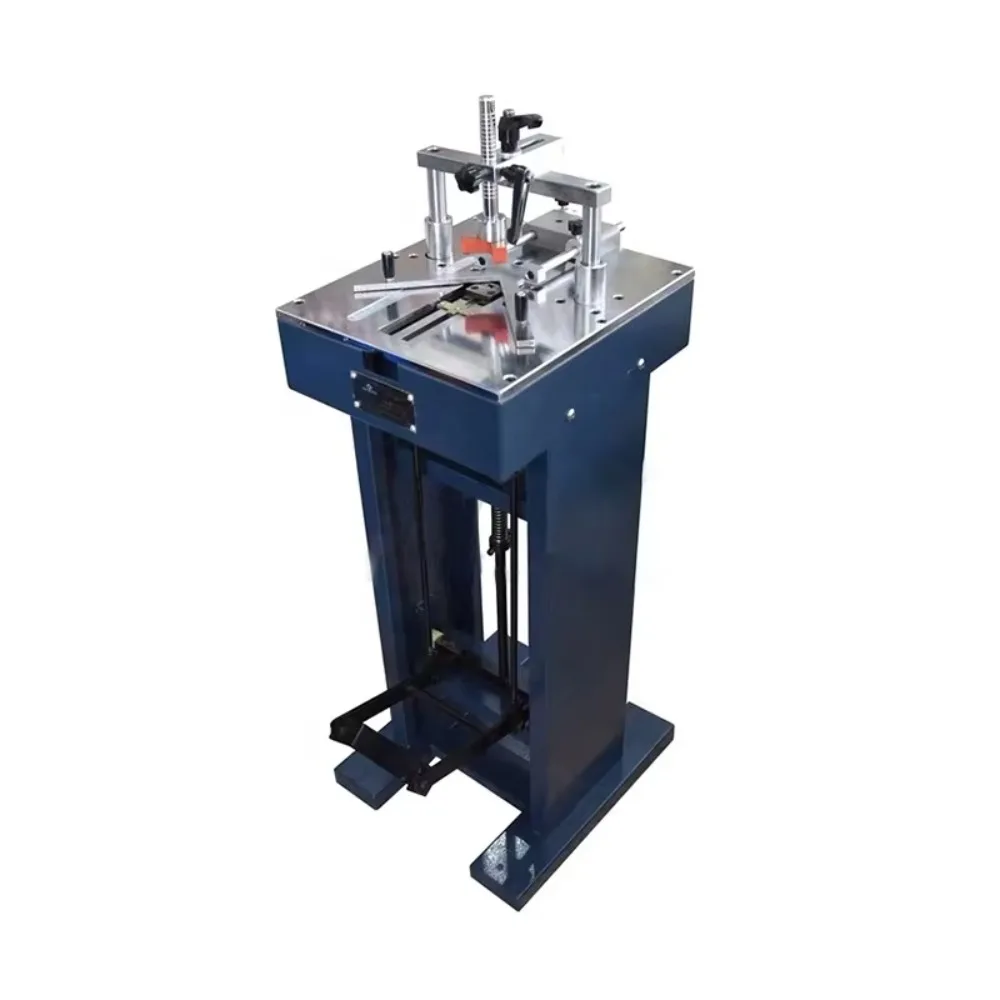 

photo frame making machine Wooden photo frame connection nailing machine