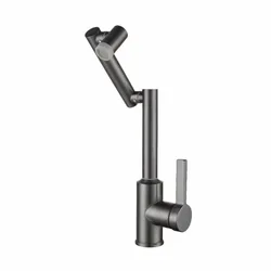 Waterfall Bathroom Faucet Matte Black Toilet Faucets for 1 or 3 Hole Bathroom Sink Faucet Mixer Tap Washbasin Faucet with Deck