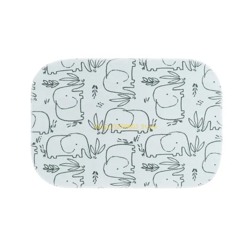 Comfortable Cotton Towel Gentle Skin Care Washcloth Enjoy Bathing and Feeding Time Fun J0MF