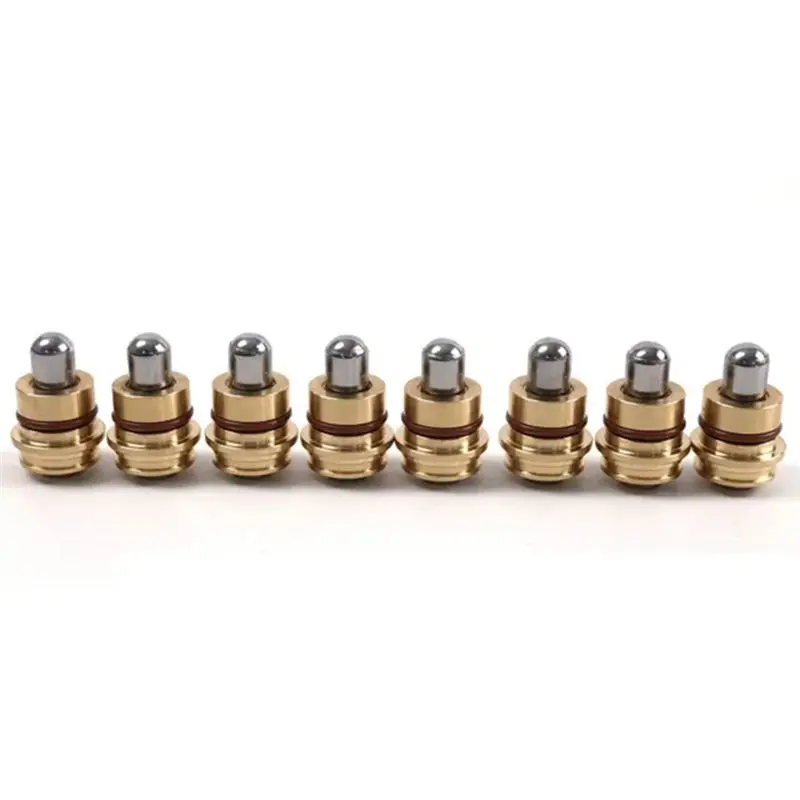 8 Pcs Pilot Valve Pusher 198-1076 1981076 For Caterpillar CAT Excavator 216B3 226B 236B 242B 247B 252B 268B 287B Replacement