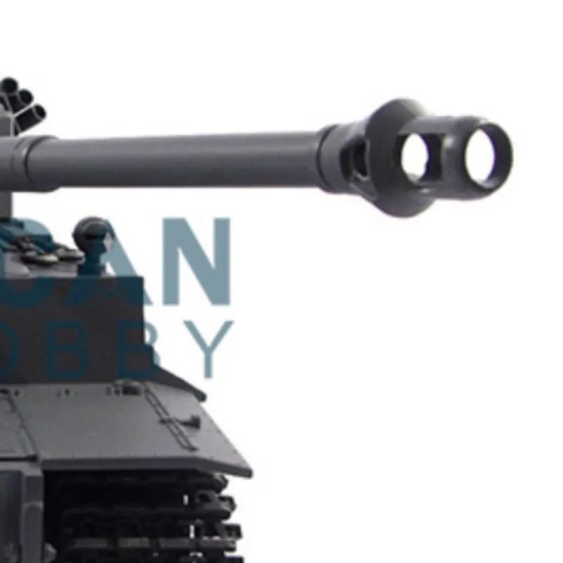 

Металлическая модель танка Metal Mato 1/16 Tiger I RC с функцией стрельбы BB-шариками, серая, 1220 TH00650-SMT4