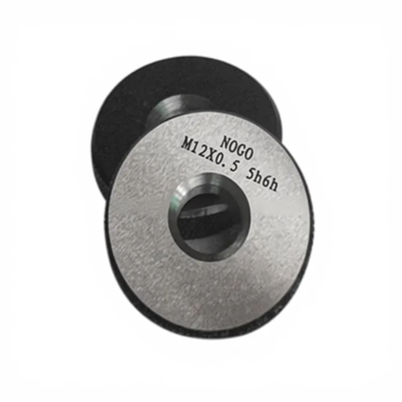 High Quality GCr15 Thread Ring Gauge with Go/Nogo High Accuracy GB/T 3934/ISO1502 Standard Calibration Certified