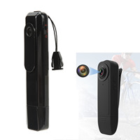 Mini 1080P Wide Angle Wearable Camera Intelligent Noise Reduction Motion Detection Back Clip Camera for Recording N