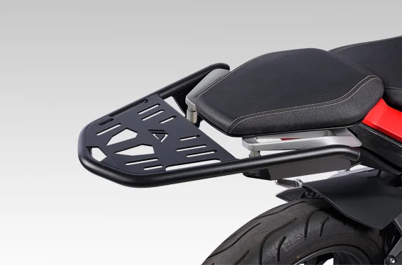 Heavy‑Duty Metal Rear Luggage Rack High Load‑Bearing Top Case Cargo Carrier Tail Box Mount Bracket For VMoto STASH SOCO STASH