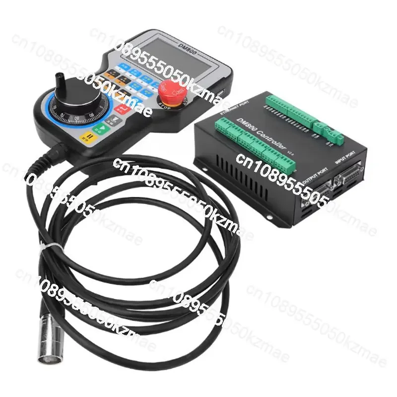 Suitable for use with emergency button, supporting standard G-code joystick controller motion controller DM8003/4/5 axis 3.8-inc
